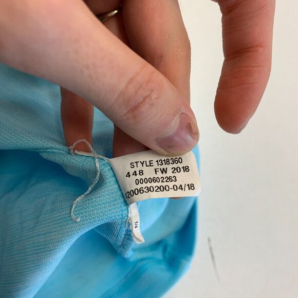 Under Armour Loose Tee Womens M Medium Blue Heatgear Short Sleeve Logo Shirt - Picture 12 of 14